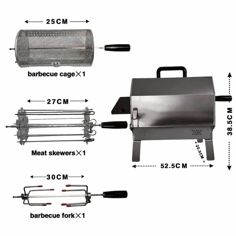 DASOMZ F3 Electric rotating oven