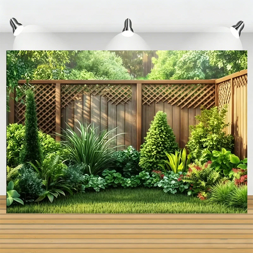 💥Flash Sale – Up to 50% Off! Magical Forest Floral & Butterfly Backdrop Banner — Outdoor Birthday Party Scene Decoration