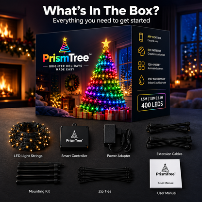 LightGrid™ Smart RGBIC Christmas Tree Lights