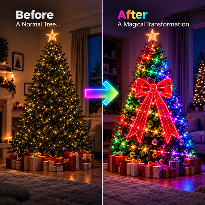 LightGrid™ Smart RGBIC Christmas Tree Lights
