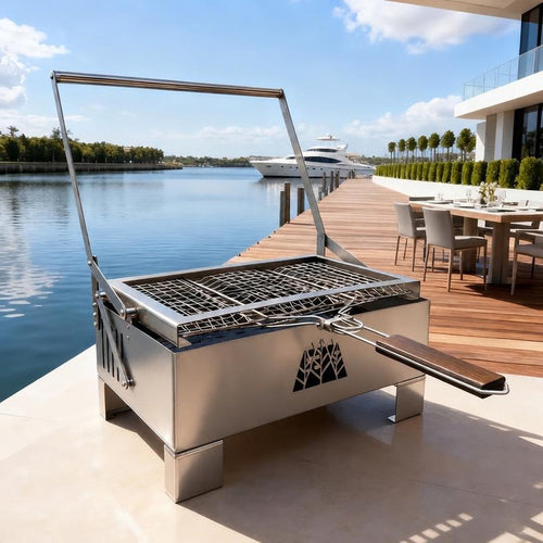 DASOMZ F2 Box-Style Rotating Grill
