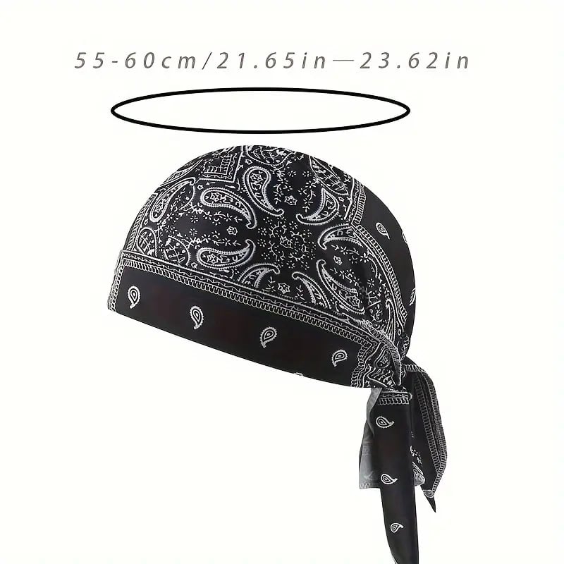 Paisley Cooling Headscarf Cap