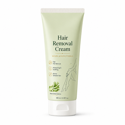 Natural Gentle Hair Removal Cream | For Women & Men, Sensitive Skin（ New and old packaging shipped at random.）