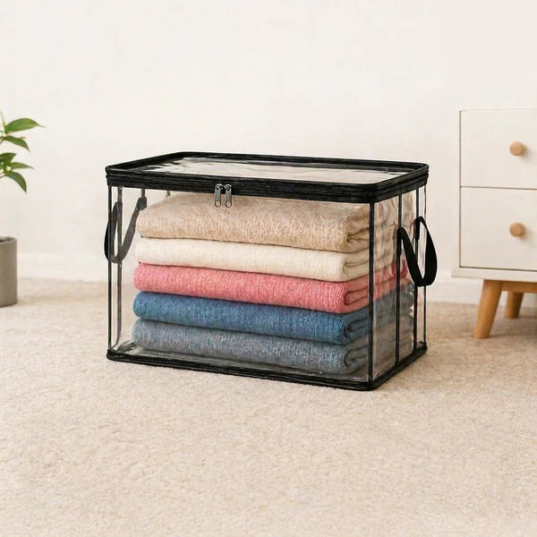 🔥Limited TimePromotion 49% OFF 📦Large Heavy-Duty Thick Plastic Clear Storage Bag for Clothes, Moving & Storage