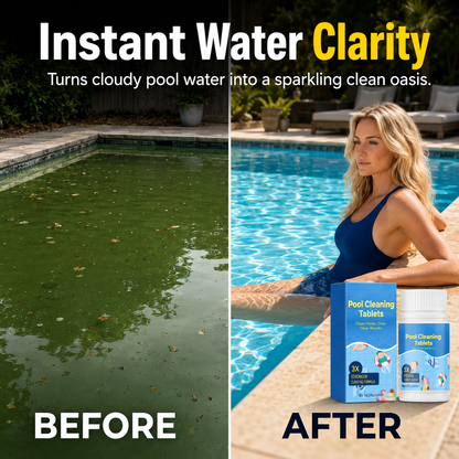 💦Crystal Clear Pool Cleaner🔥 Long-Lasting Cleaning Tablets